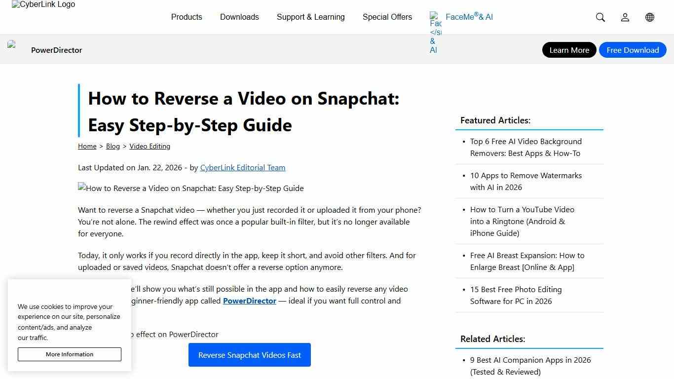 How to Reverse a Video on Snapchat: Easy Step-by-Step Guide