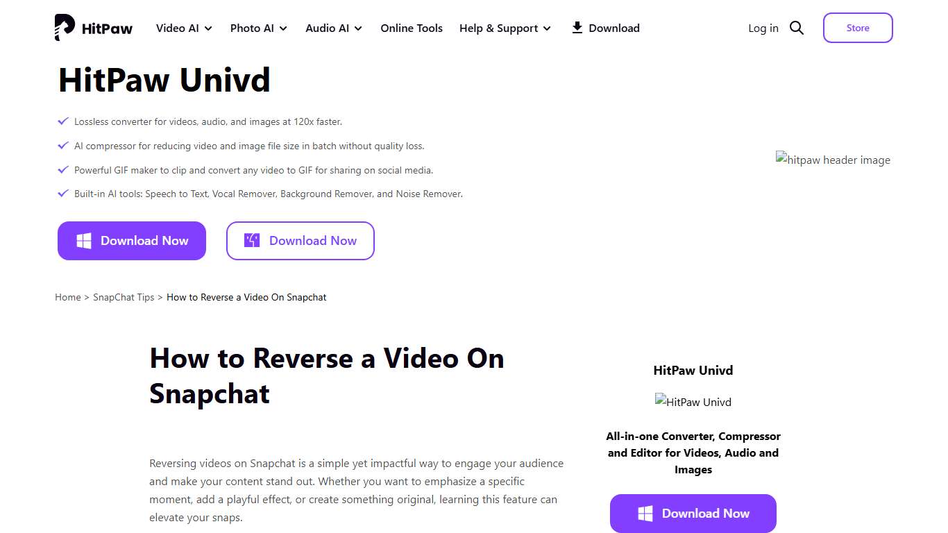 Top Ways to Reverse a Video in Snapchat
